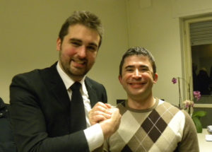 Marco Rapino con Silvio Paolucci