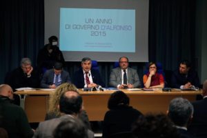 un anno di governo d'alfonso