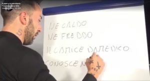 Simone Cocica Colaiuta a la pupa e il secchione