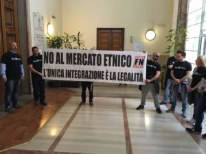 Forza Nuova Mercato etnico