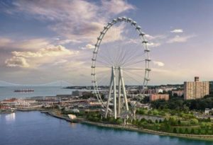 Ruota panoramica N Y realizzata da Tosto