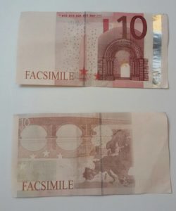 euro-falsbanconote false fac simile