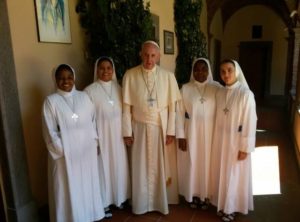 papa francesco in Abruzzo
