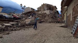 terremoto crollo Amatrice