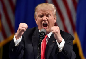 Republican U.S. presidential candidate Donald Trump speaks during a campaign rally at the Treasure Island Hotel & Casino in Las Vegas, Nevada June 18, 2016. REUTERS/David Becker - RTX2GYKG