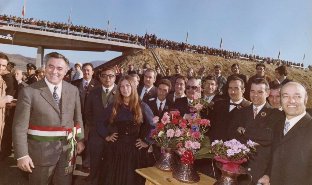 Cinquant'anni di A24, l'inaugurazione del casello autostradale di Carsoli Oricola - AbruzzoLive